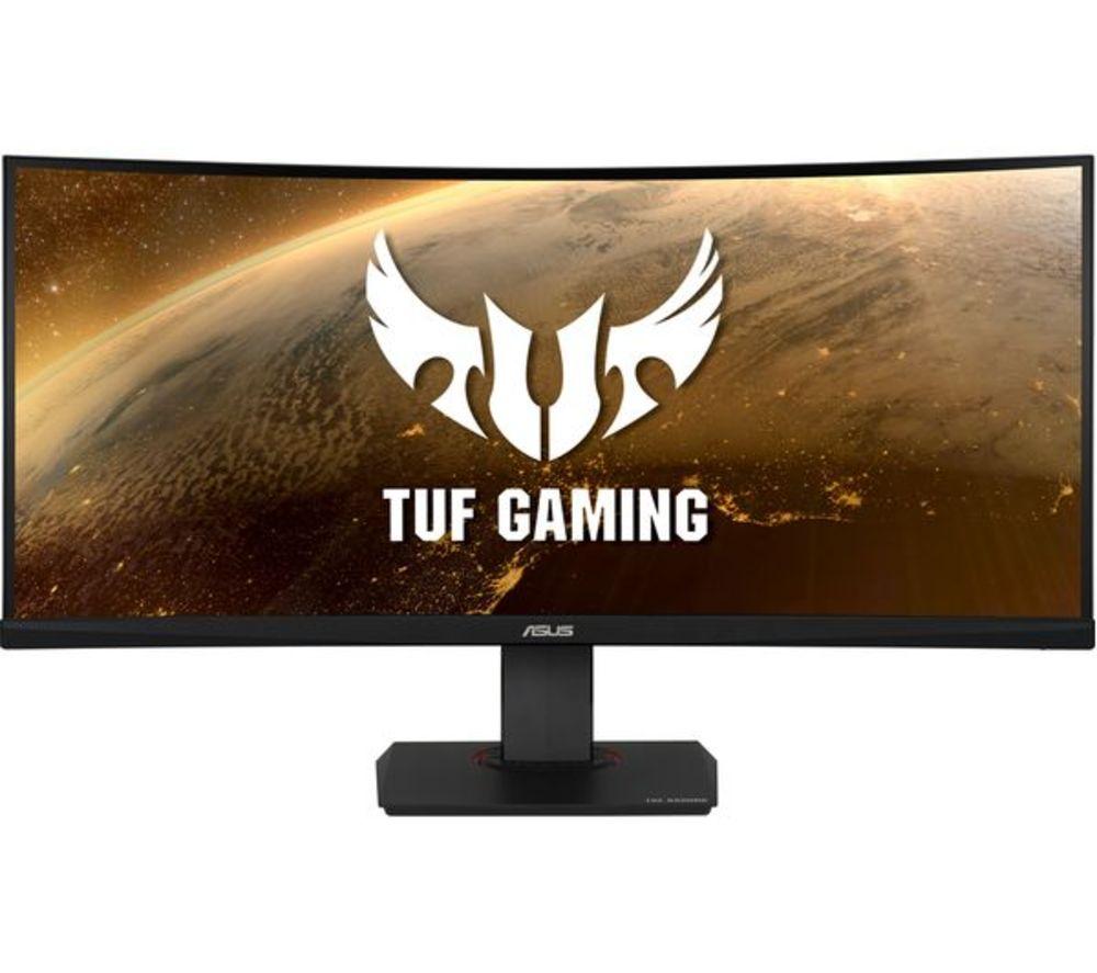 ASUS TUF VG35VQ Wide Quad HD 35inch Curved VA LCD Gaming Monitor - Black