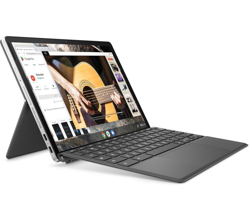 HP x2 11-da0502na 11inch 2 in 1 Chromebook - Qualcomm Snapdragon  64 GB eMMC  Silver  Silver/Grey
