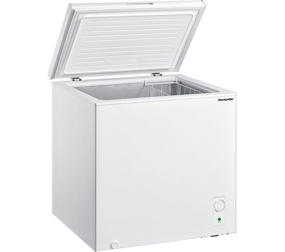 MONTPELLIER MCF198W Chest Freezer - White