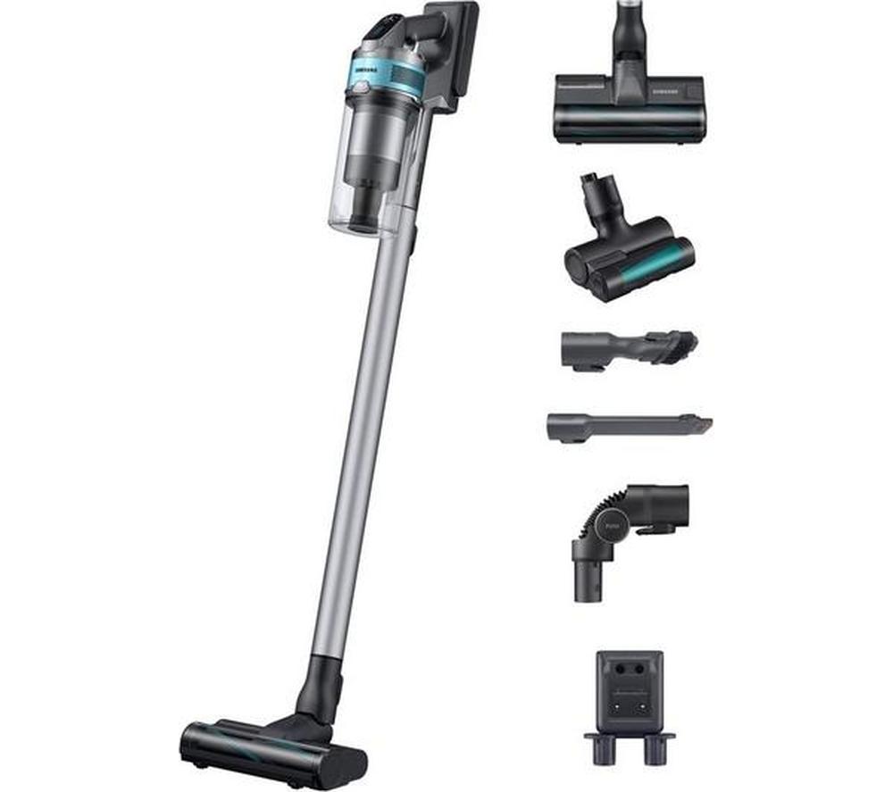 SAMSUNG Jet 75 Pet VS20T7532T1/EU Cordless Vacuum Cleaner with Turbo Action Brush - ChroMetal & Teal Mint