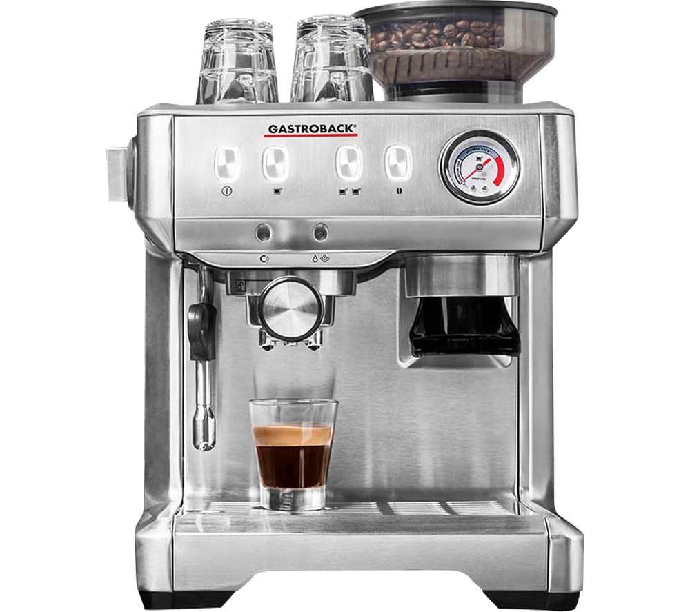 GASTROBACK Design Espresso Advanced Barista 62619 Bean to Cup Coffee Machine - Silver