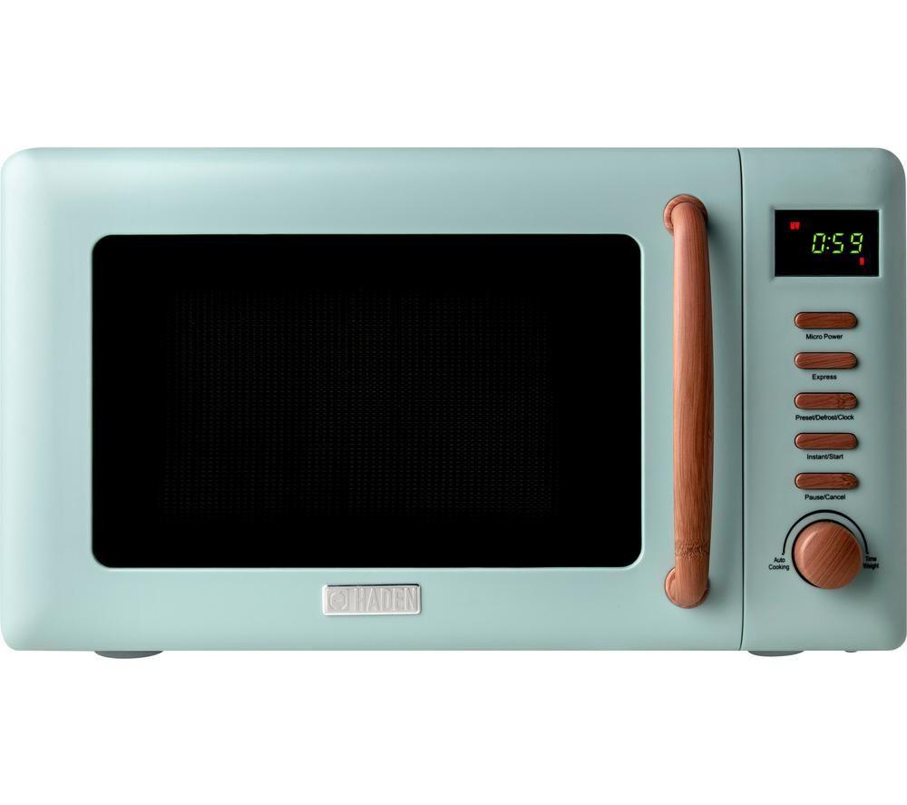 HADEN Dorchester 201294 Solo Microwave - Sage Green