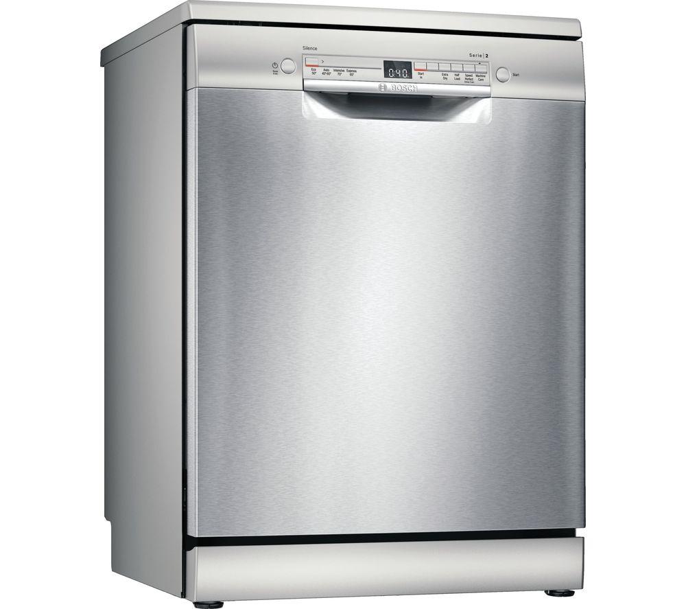 BOSCH Serie 2 SGS2ITI41G Full-size Dishwasher - Stainless Steel