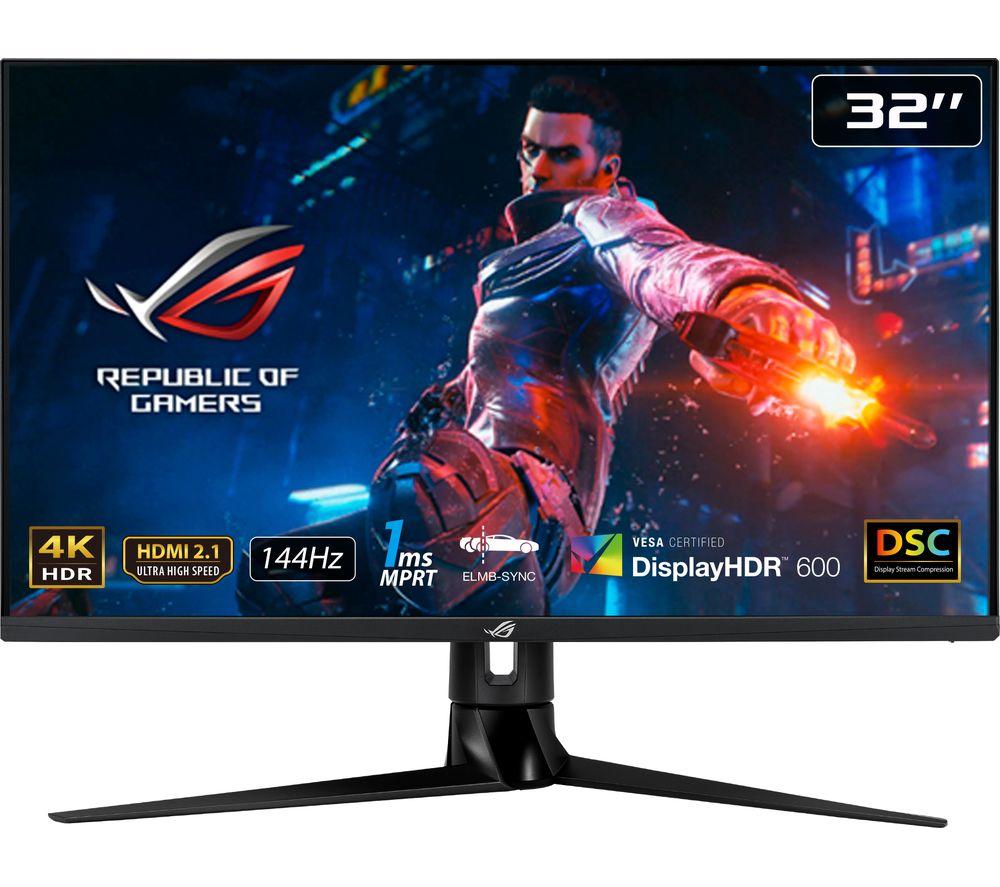 ASUS ROG Swift PG32UQ 4K Ultra HD 32inch IPS LCD Gaming Monitor - Black