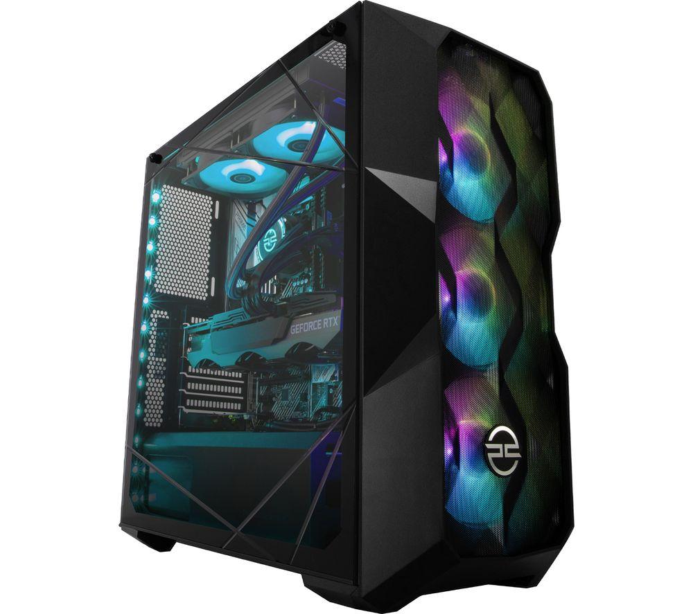 PCSPECIALIST Vortex XRi Gaming PC - IntelCore i7  RTX 3080 Ti  2 TB HDD & 1 TB SSD  Black