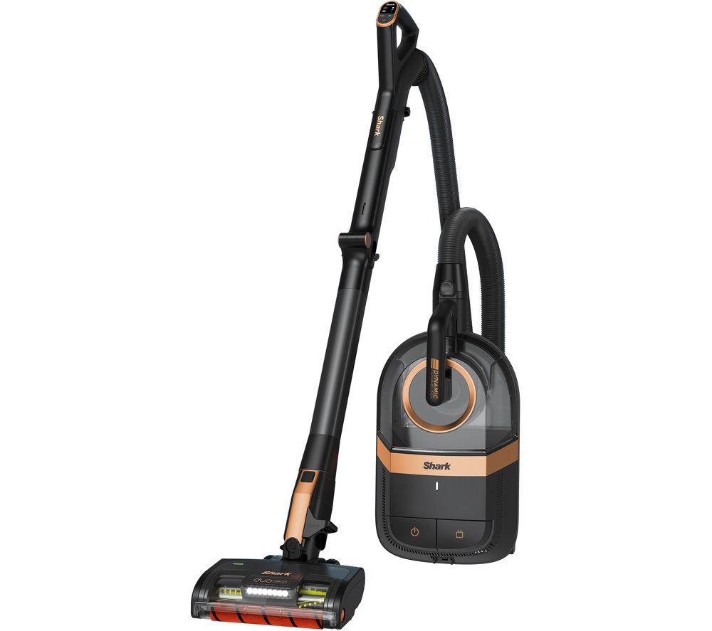 SHARK Dynamic Technology with Anti Hair Wrap & DuoClean CZ500UKT Cylinder Bagless Vacuum Cleaner - Black