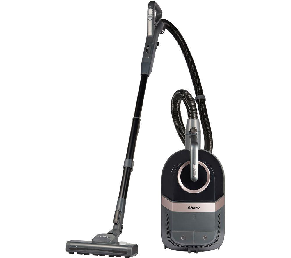 SHARK Dynamic Technology CV100UKT Cylinder Bagless Vacuum Cleaner Grey & Black