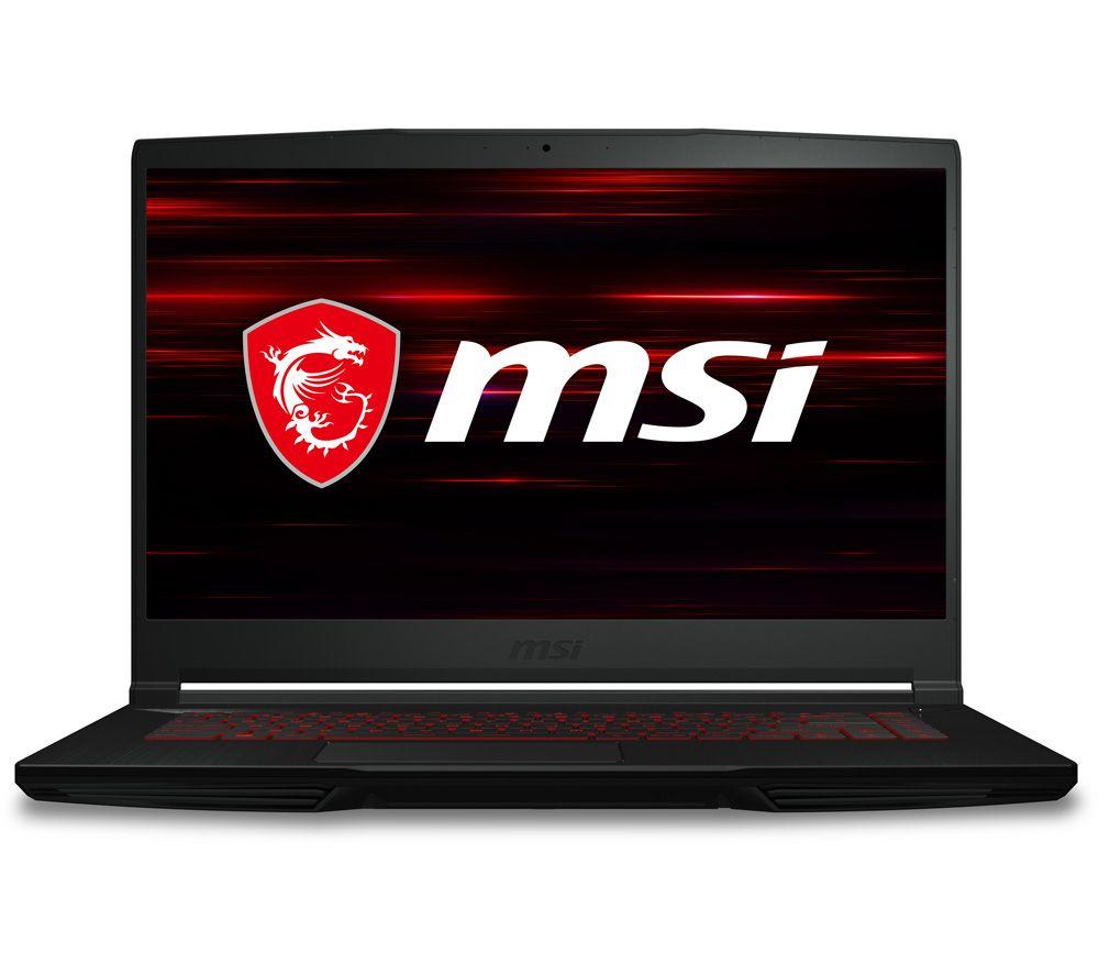 MSI GF63 Thin 15.6inch Gaming Laptop - IntelCore i5  RTX 3050  512 GB SSD  Black