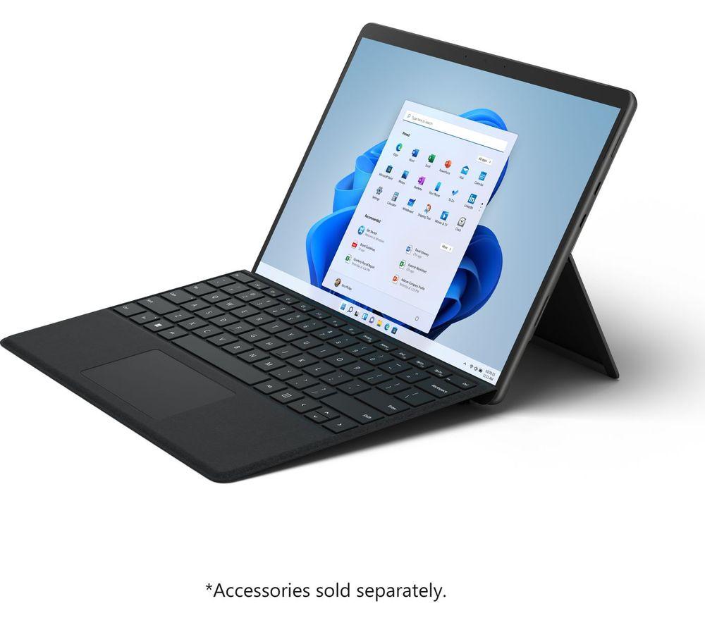 MICROSOFT 13inch Surface Pro 8 - IntelCore i5  256 GB SSD  Graphite  Black