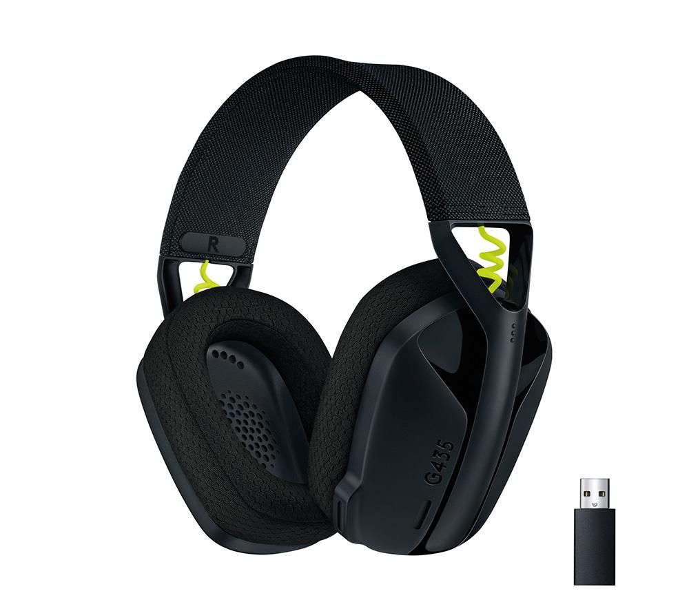 LOGITECH G435 Wireless 7.1 Gaming Headset - Black