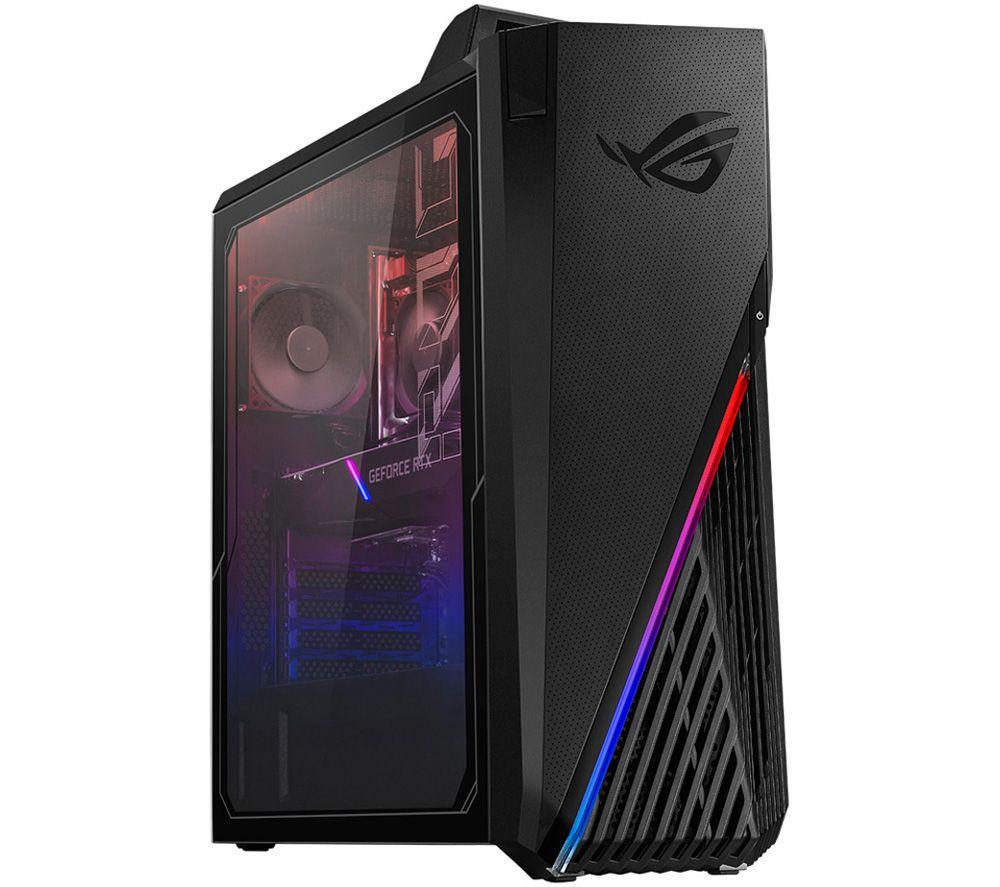 ASUS ROG Strix G15 Gaming Desktop - AMD Ryzen 7  RTX 3060  1 TB HDD & 1 TB SSD  Black