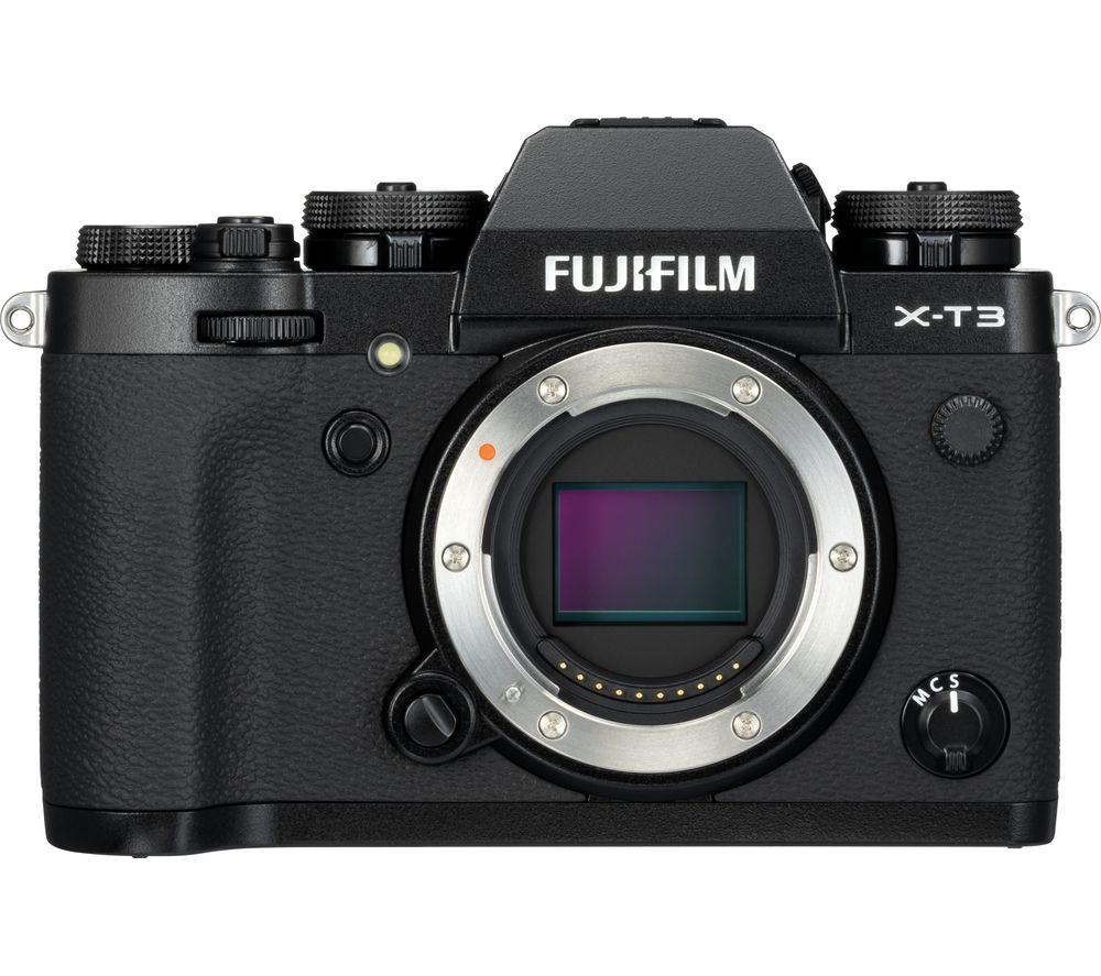 FUJIFILM X-T3 WW Mirrorless Camera - Black