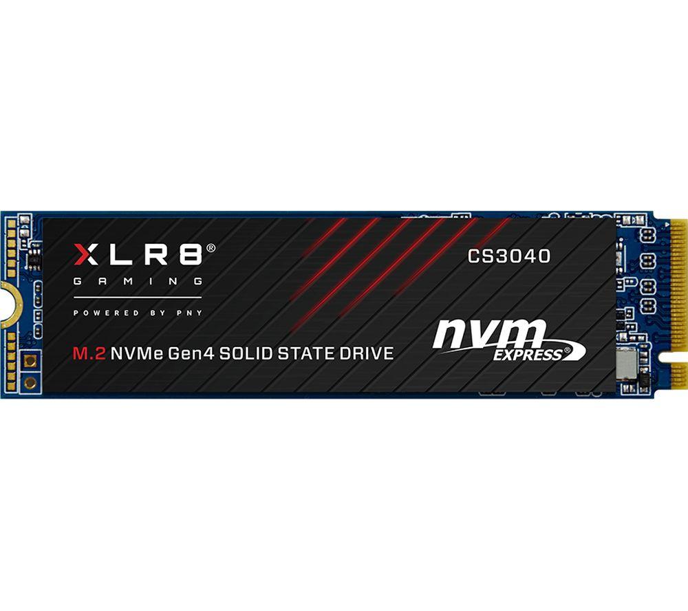 PNY XLR8 CS3040 M.2 NVMe Internal SSD - 500 GB  Black