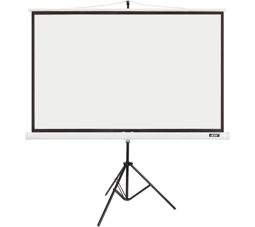 ACER T82-W01MW 82.5inch Projector Screen with Tripod  Black