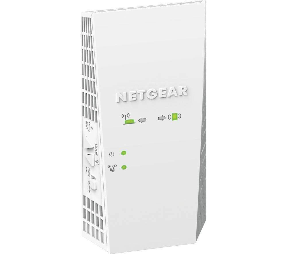NETGEAR EX6410 WiFi Range Extender - AC 1900  Dual-band  White
