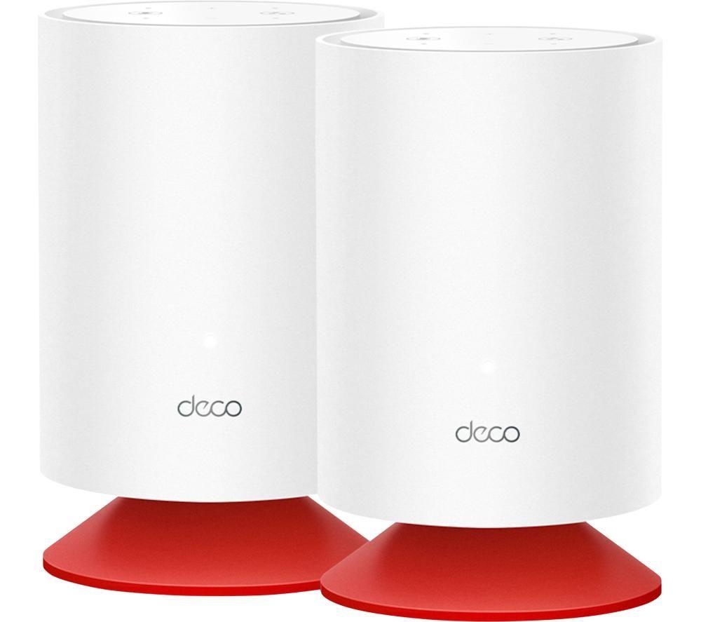 TP-LINK Deco Voice X20 Whole Home WiFi System - Twin Pack  White