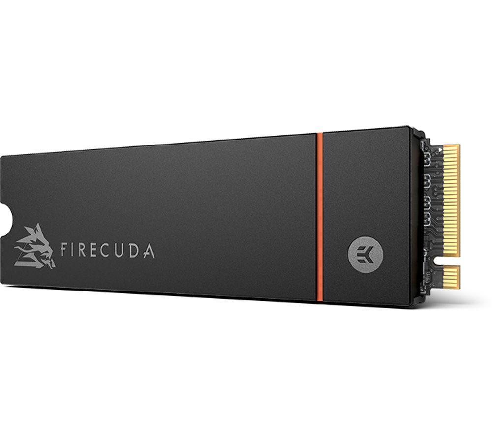SEAGATE Firecuda 530 M.2 NVMe Internal SSD with Heatsink - 2 TB  Black