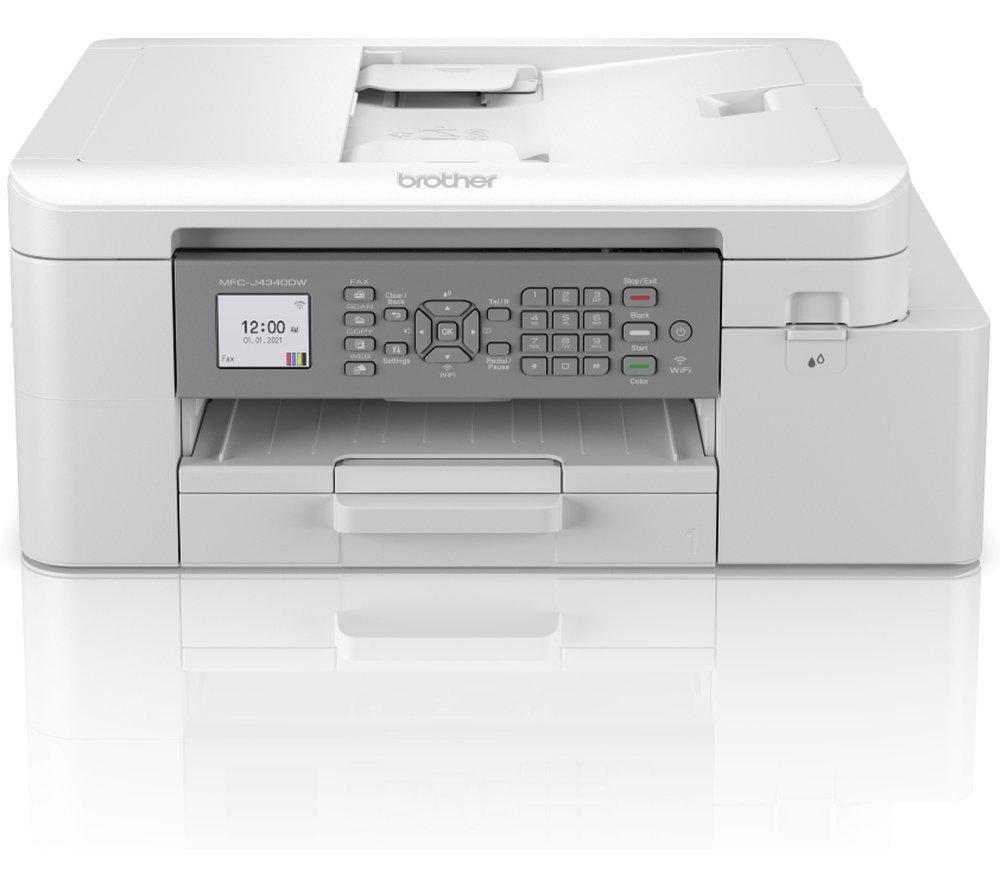 BROTHER MFCJ4335DWXL All-in-One Wireless Inkjet Printer with Fax  White