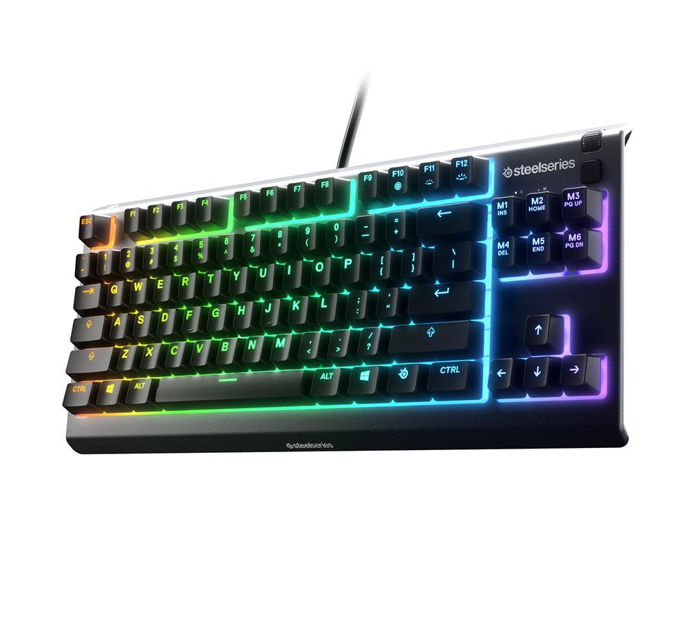 STEELSERIES Apex 3 TKL Gaming Keyboard  Black