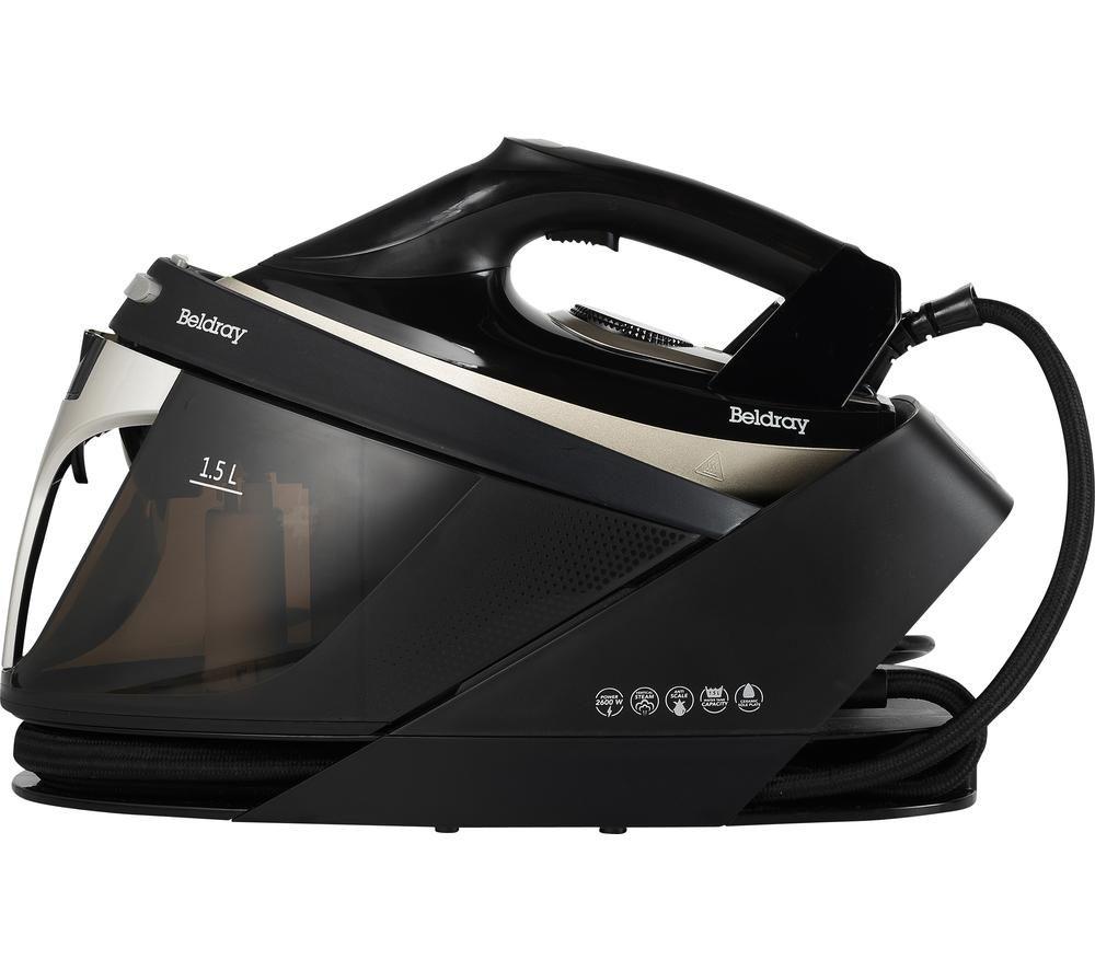 BELDRAY BEL01035 Steam Generator Iron - Platinum & Black
