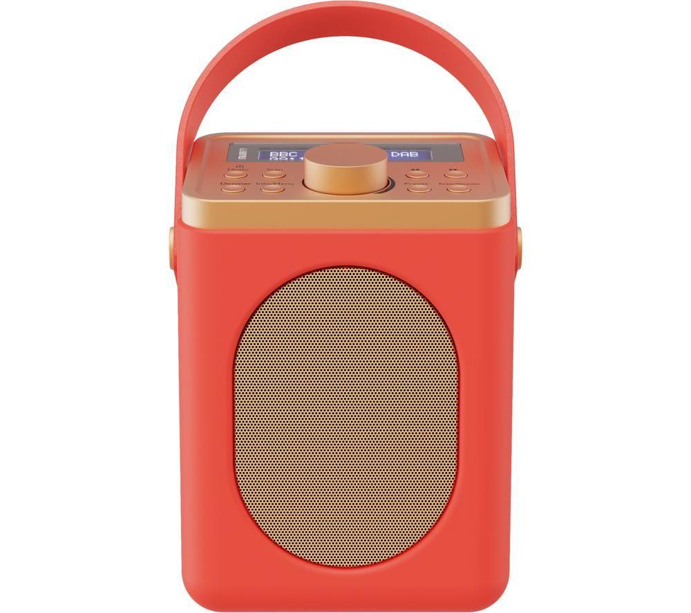 MAJORITY Little Shelford LSH-DAB-RED Portable DAB Bluetooth Radio - Red