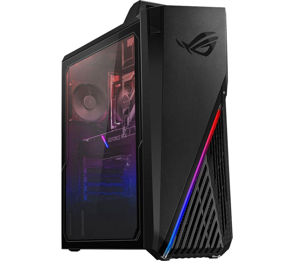 ASUS ROG Strix G15 Gaming Desktop - AMD Ryzen 5  GTX 1660 Ti  1 TB HDD & 512 GB SSD  Black