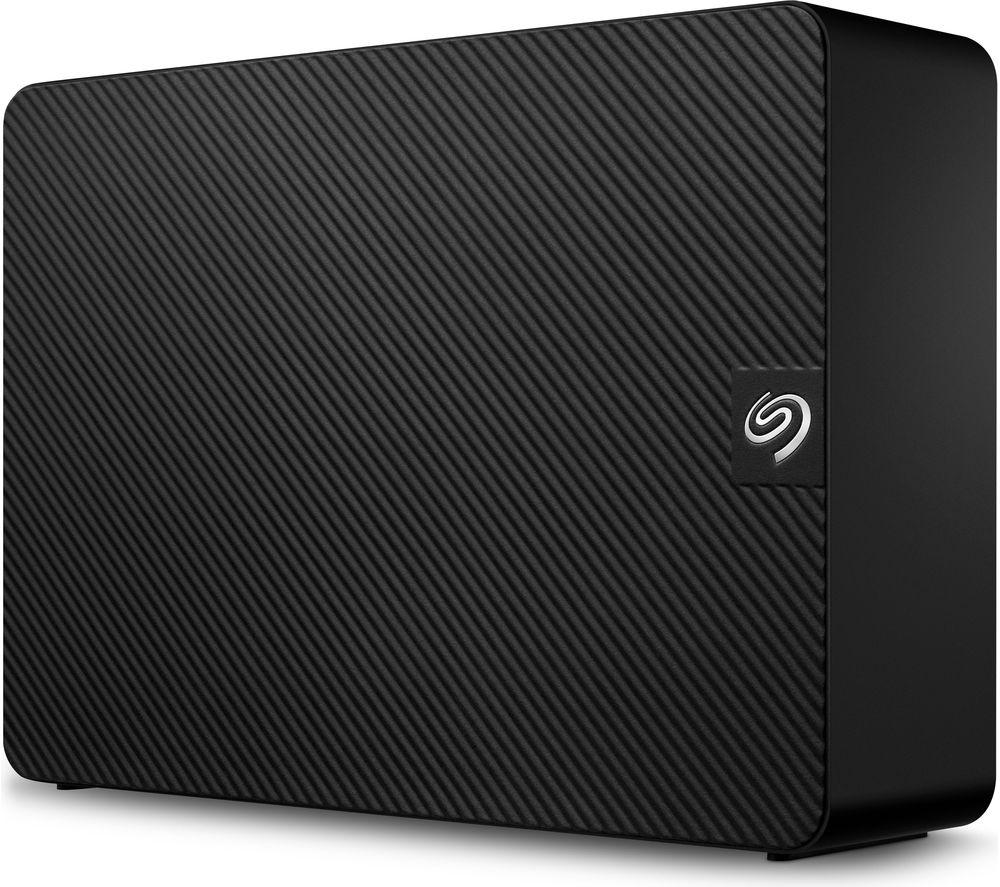 SEAGATE Expansion Desktop External Hard Drive - 16 TB  Black  Black