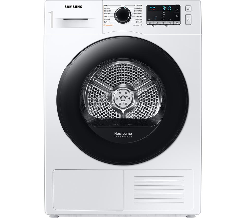 SAMSUNG DV9BTA020AE WiFi-enabled 9 kg Heat Pump Tumble Dryer - White