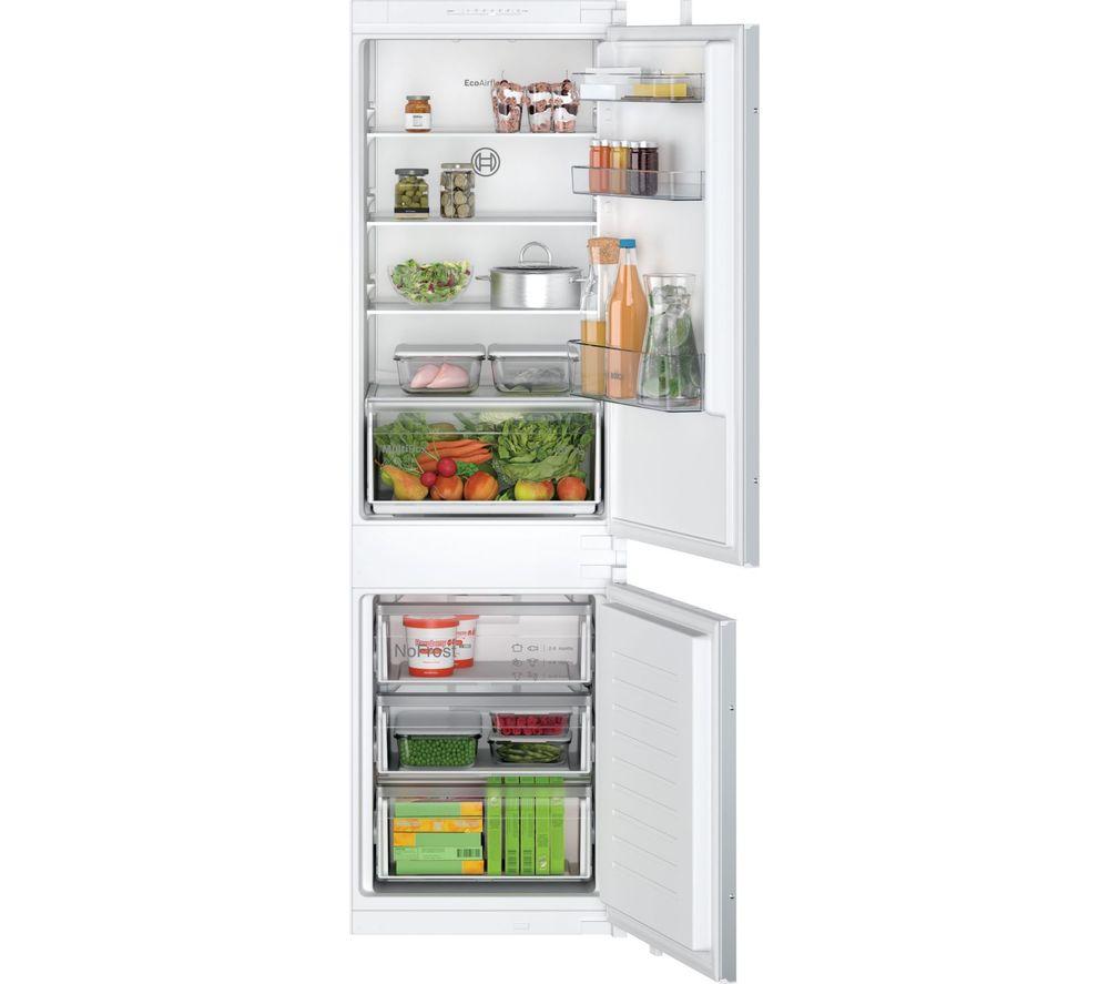 BOSCH Serie 2 KIN86NSF0G Integrated 60/40 Fridge Freezer - Sliding Hinge