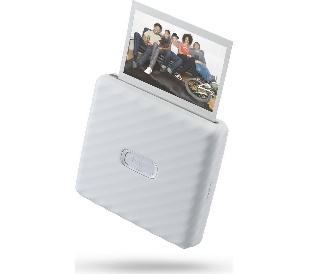 INSTAX Wide Link Photo Printer - Ash White  White