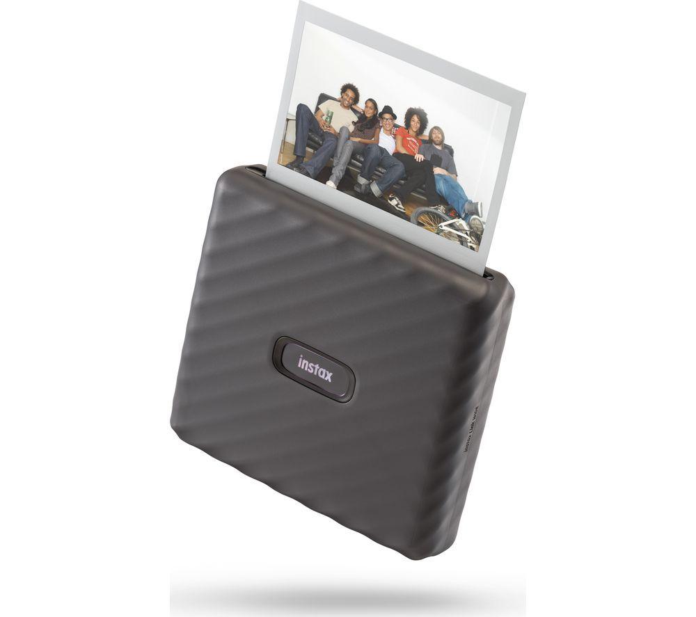 INSTAX Wide Link Photo Printer - Mocha Grey  Silver/Grey