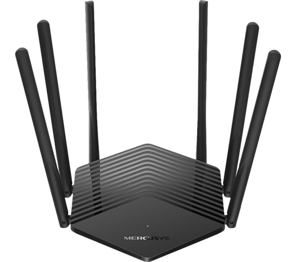 MERCUSYS MR50G V1 WiFi Modem Router - AC 1900  Dual-band  Black