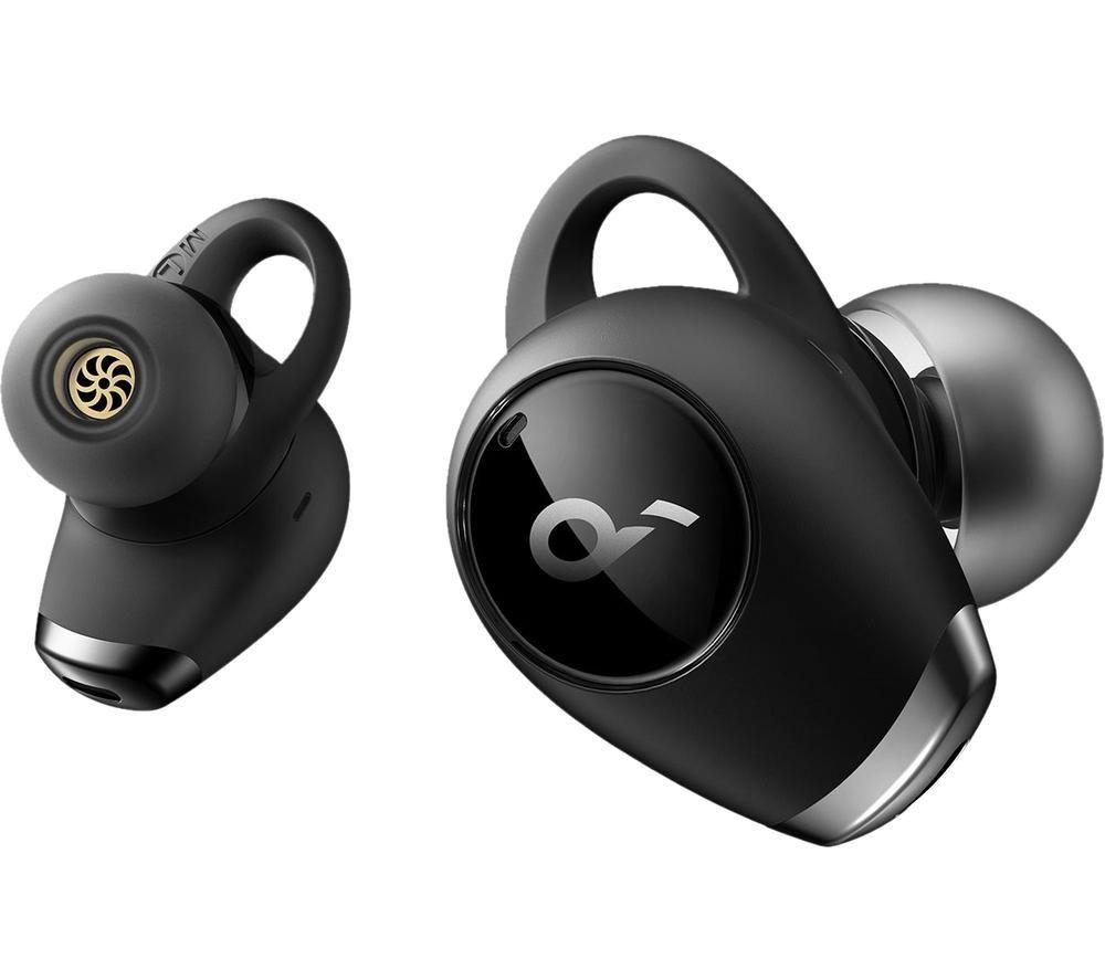SOUNDCORE Life Dot2 Wireless Bluetooth Noise-Cancelling Sports Earbuds - Black