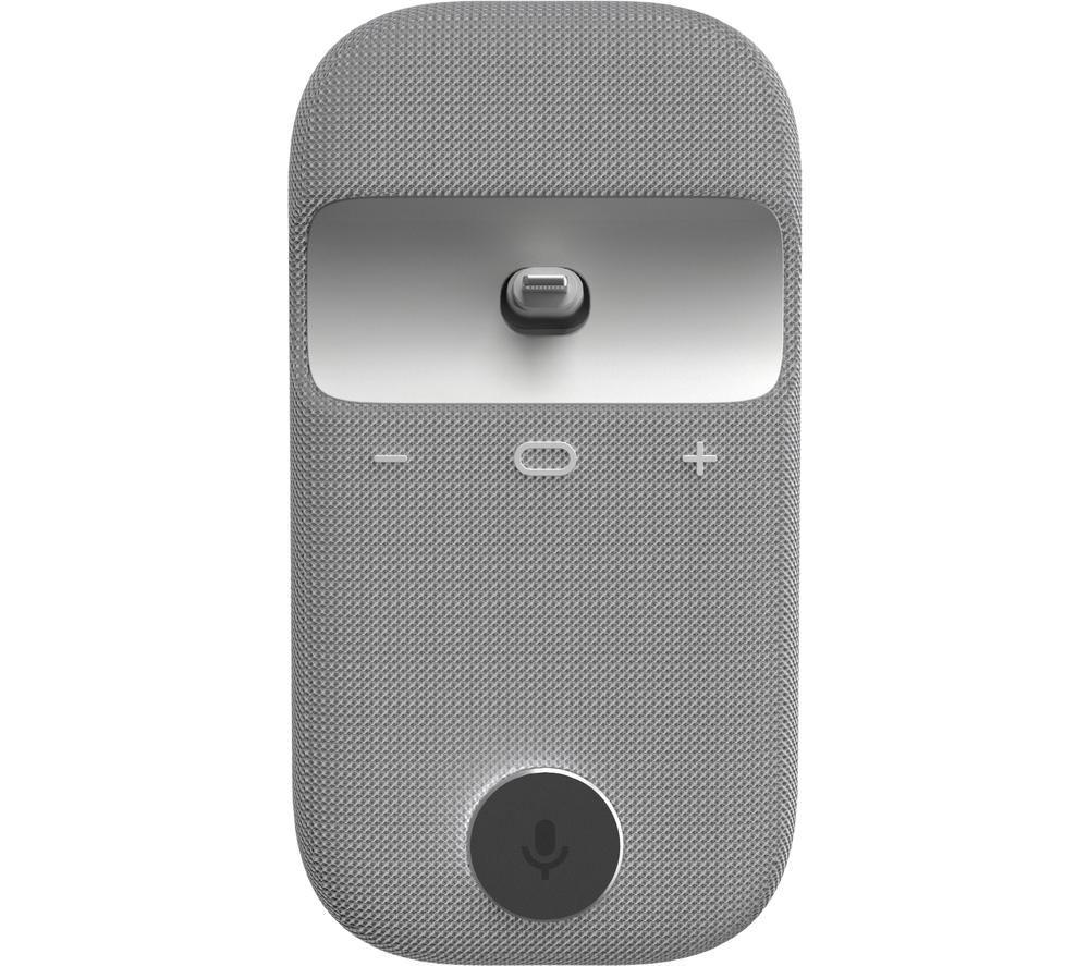 PIONEER Rayz Rally Pro Lightning Speakerphone - Light Grey  Silver/Grey