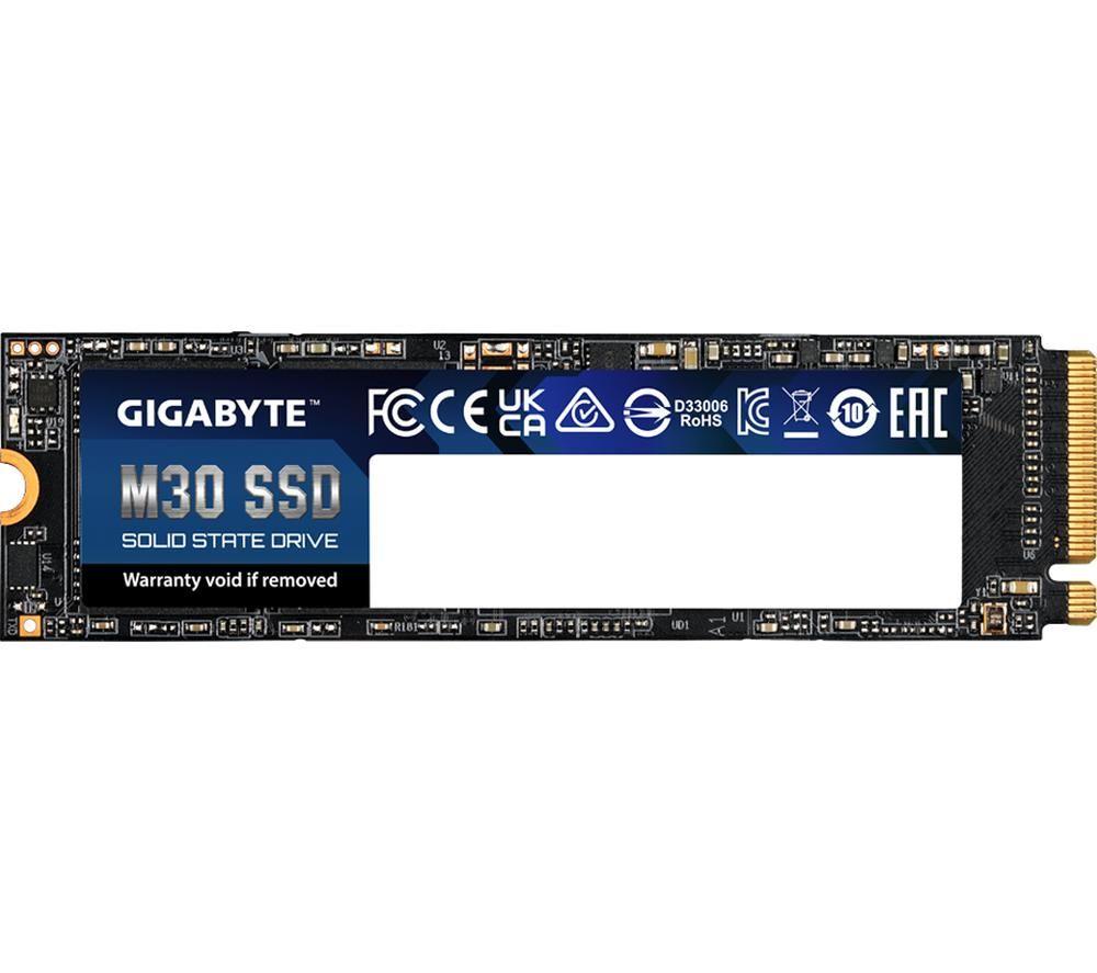 GIGABYTE M30 M.2 NVMe Internal SSD - 1 TB  Black
