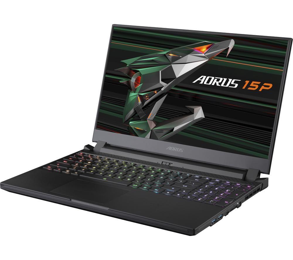 GIGABYTE AORUS 15P 15.6inch Gaming Laptop - IntelCore i7  RTX 3060  1 TB SSD  Black