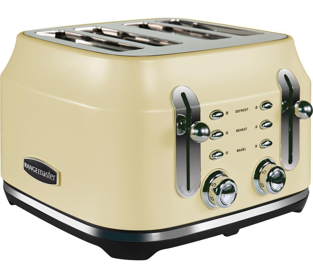 RUSSELL HOBBS Classic Collection RMCL4S201CM 4-Slice Toaster - Cream