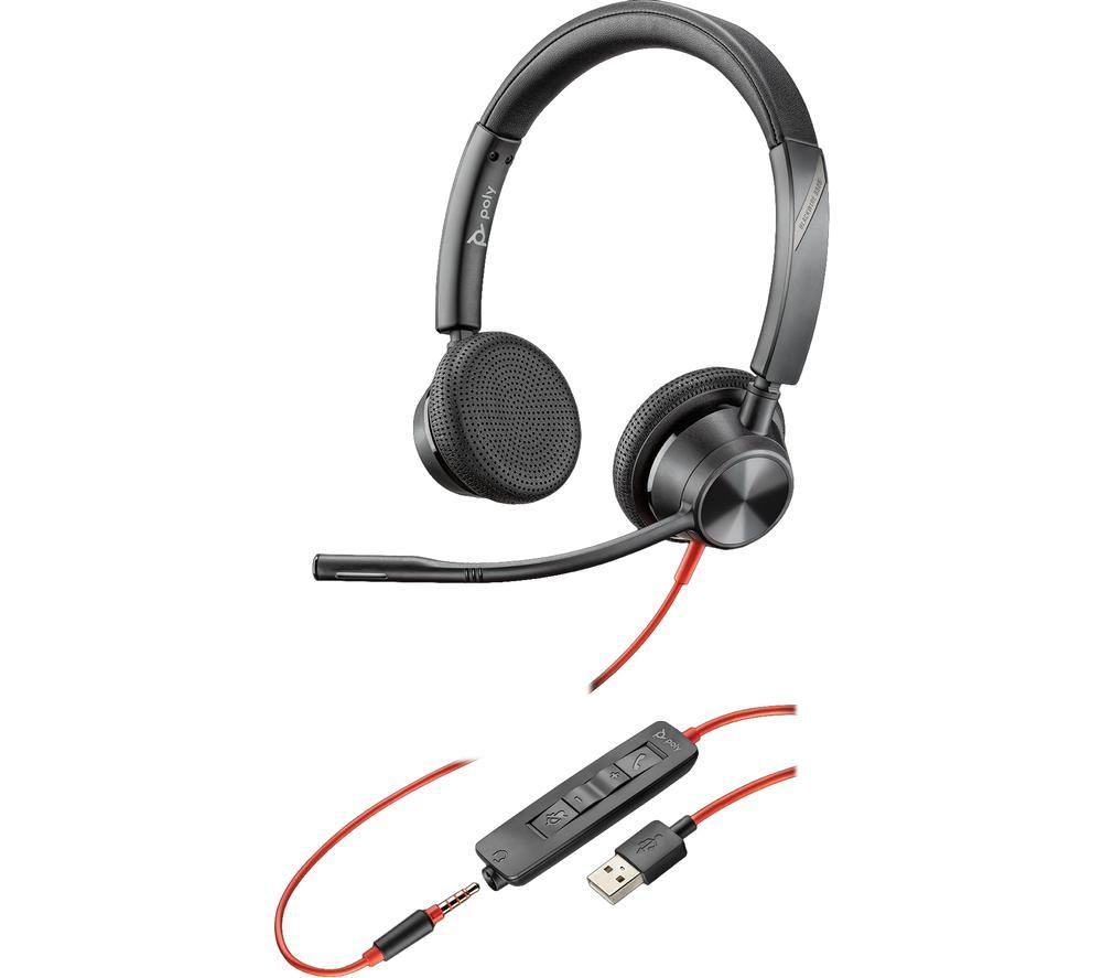 POLY Blackwire 3325 Headset - Black