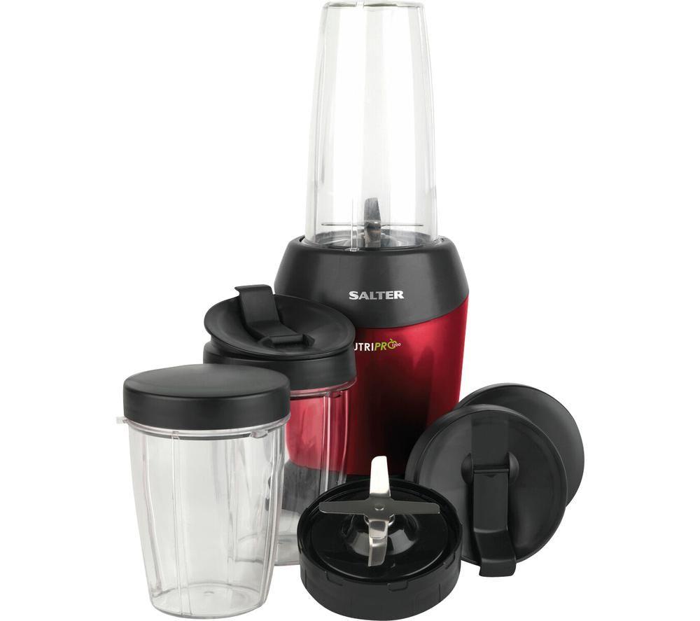 SALTER Nutri Pro EK2002V2 Blender - Red & Black