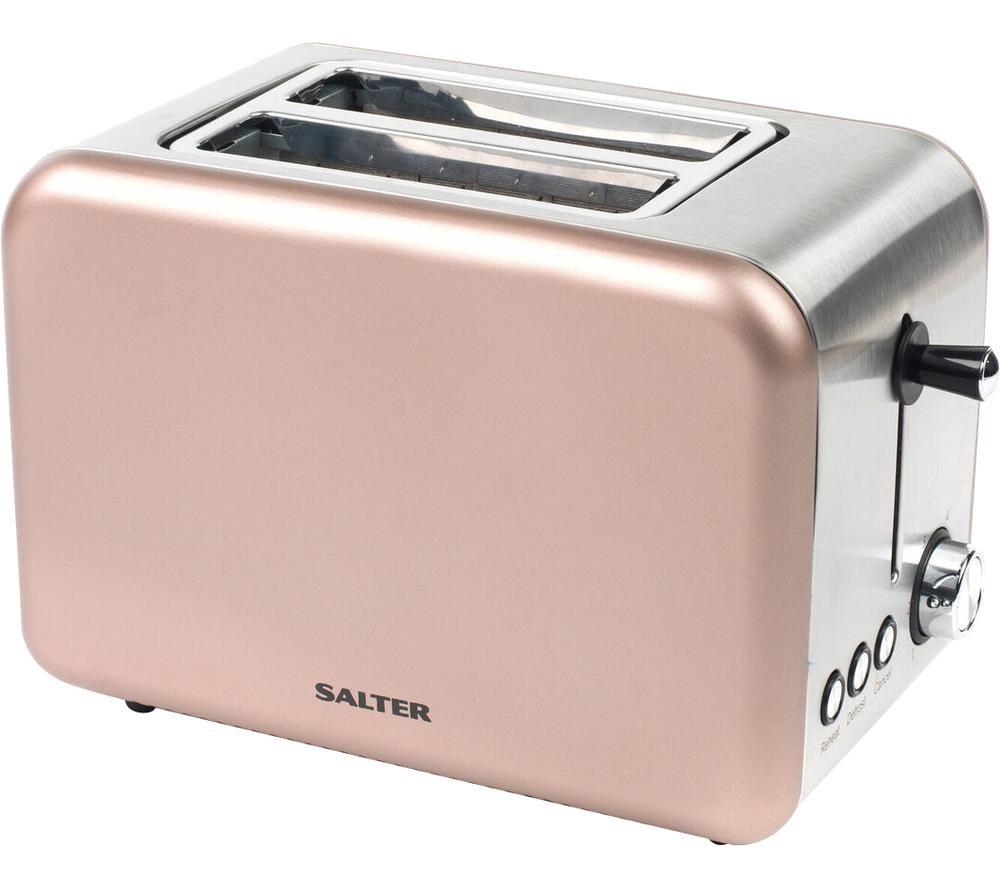 SALTER Polaris EK2652 2-Slice Toaster - Champagne