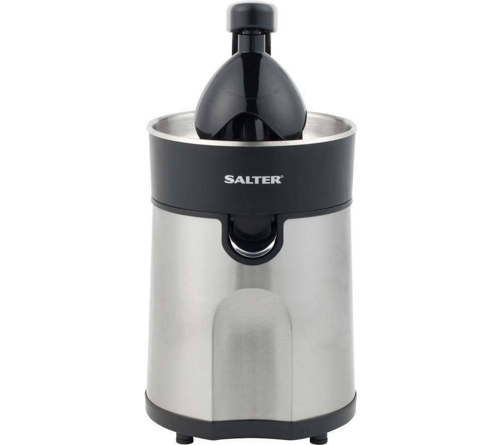 SALTER Deluxe EK4545 Juicer - Silver & Black