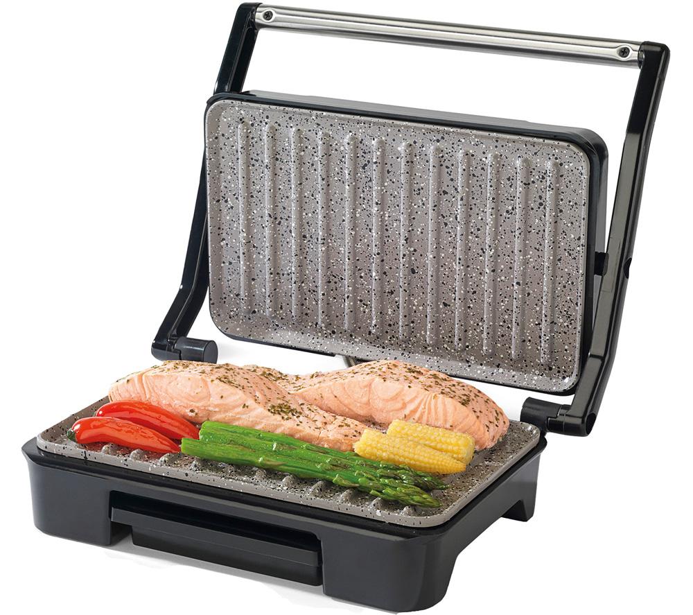 SALTER EK2009 Panini Maker & Grill - Black & Grey