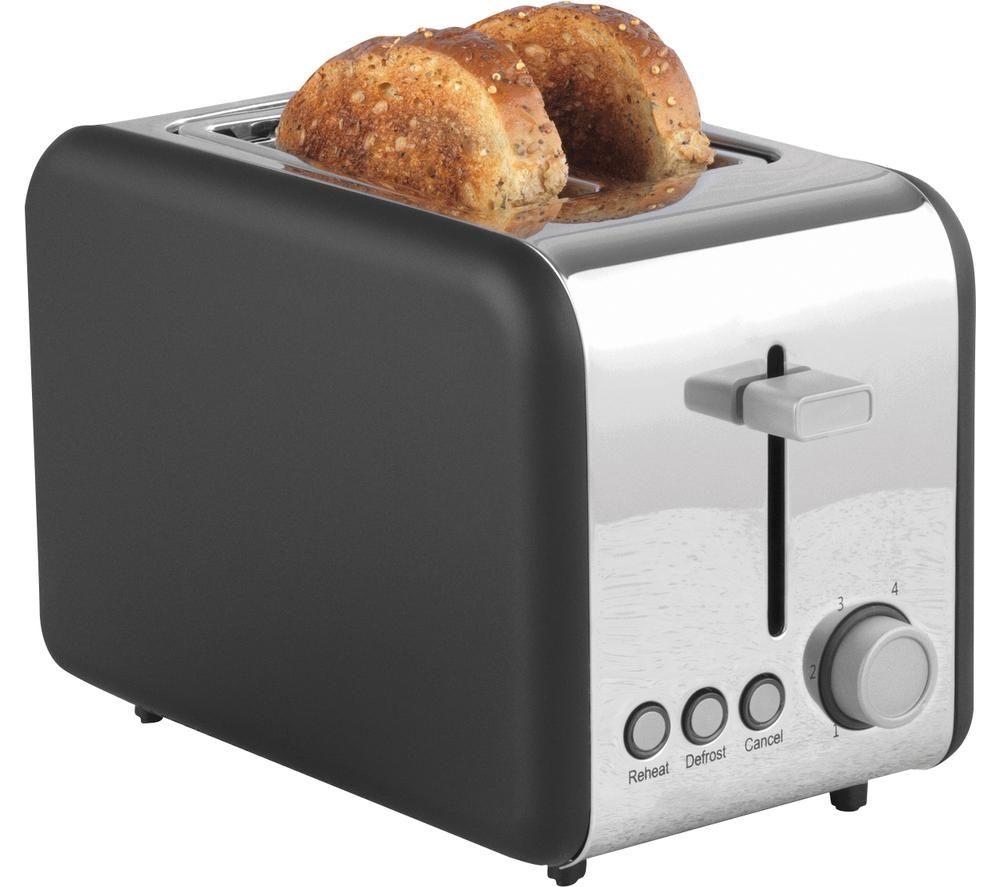 SALTER Opulence EK3932GRY BGC 2-Slice Toaster - Grey