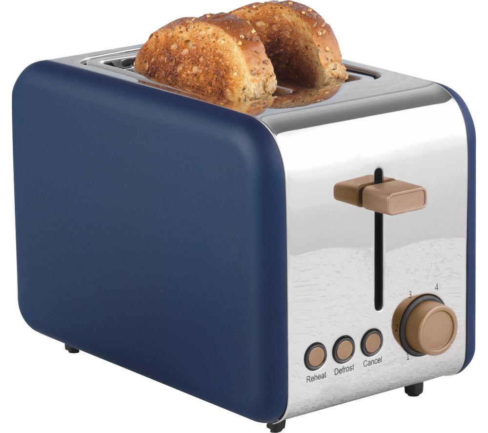 SALTER Opulence EK3932IND BGC 2-slice Toaster - Indigo