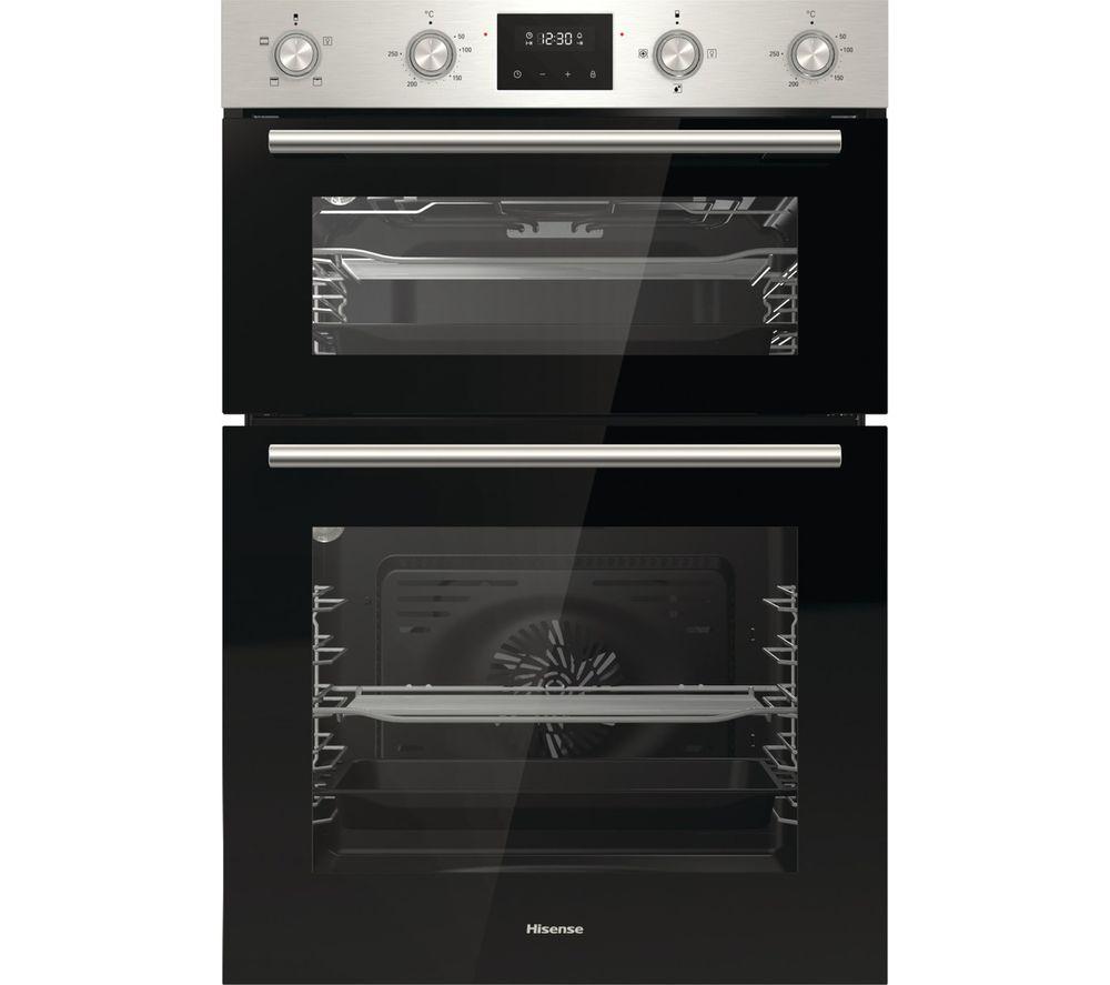 HISENSE BID99222CXUK Electric Double Oven - Stainless Steel