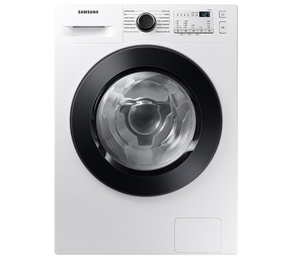 SAMSUNG ecobubble WD80T4046CW/EU 8 kg Washer Dryer - White