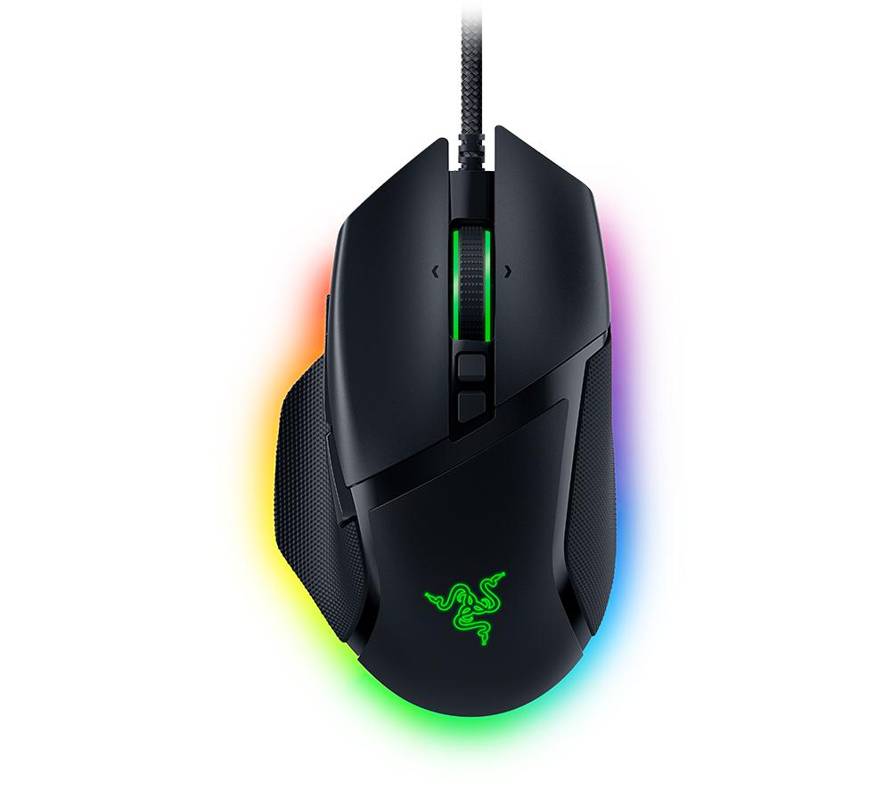 RAZER Basilisk V3 RGB Optical Gaming Mouse  Black
