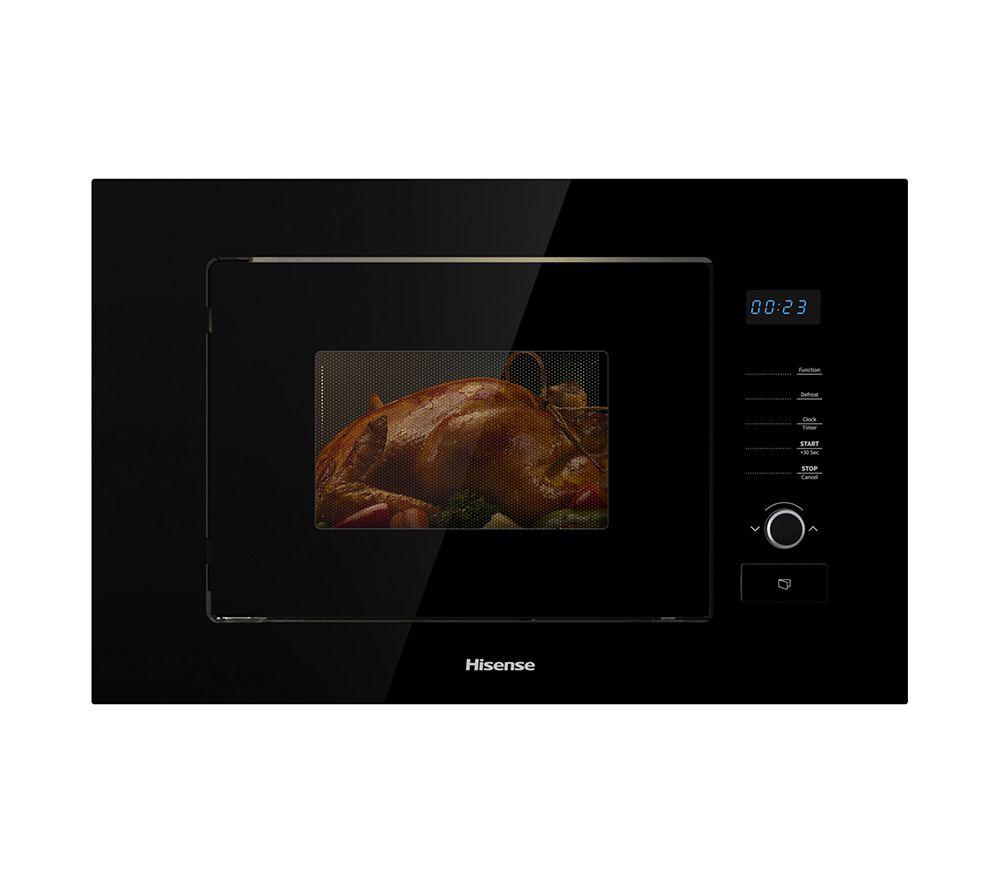 HISENSE HB20MOBX5UK Built-in Solo Microwave - Black