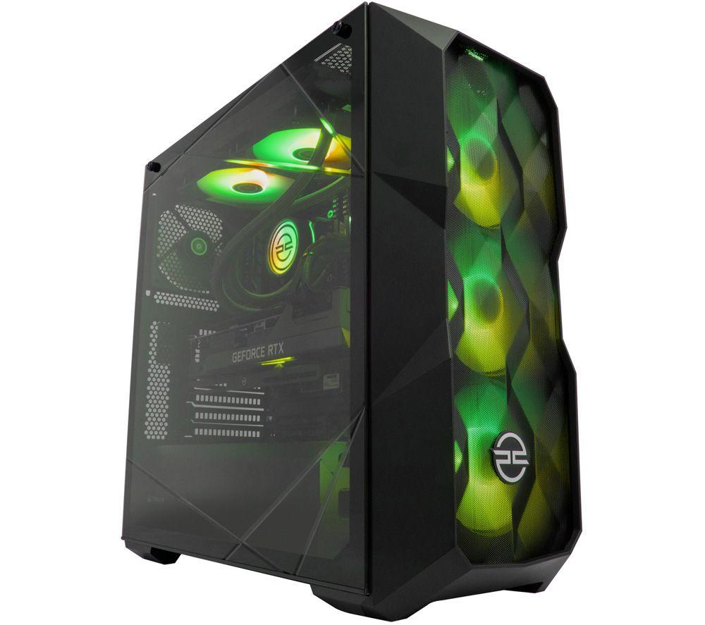 PCSPECIALIST Vortex XE Gaming PC - IntelCore i9  RTX 3090  3 TB SSD  Black