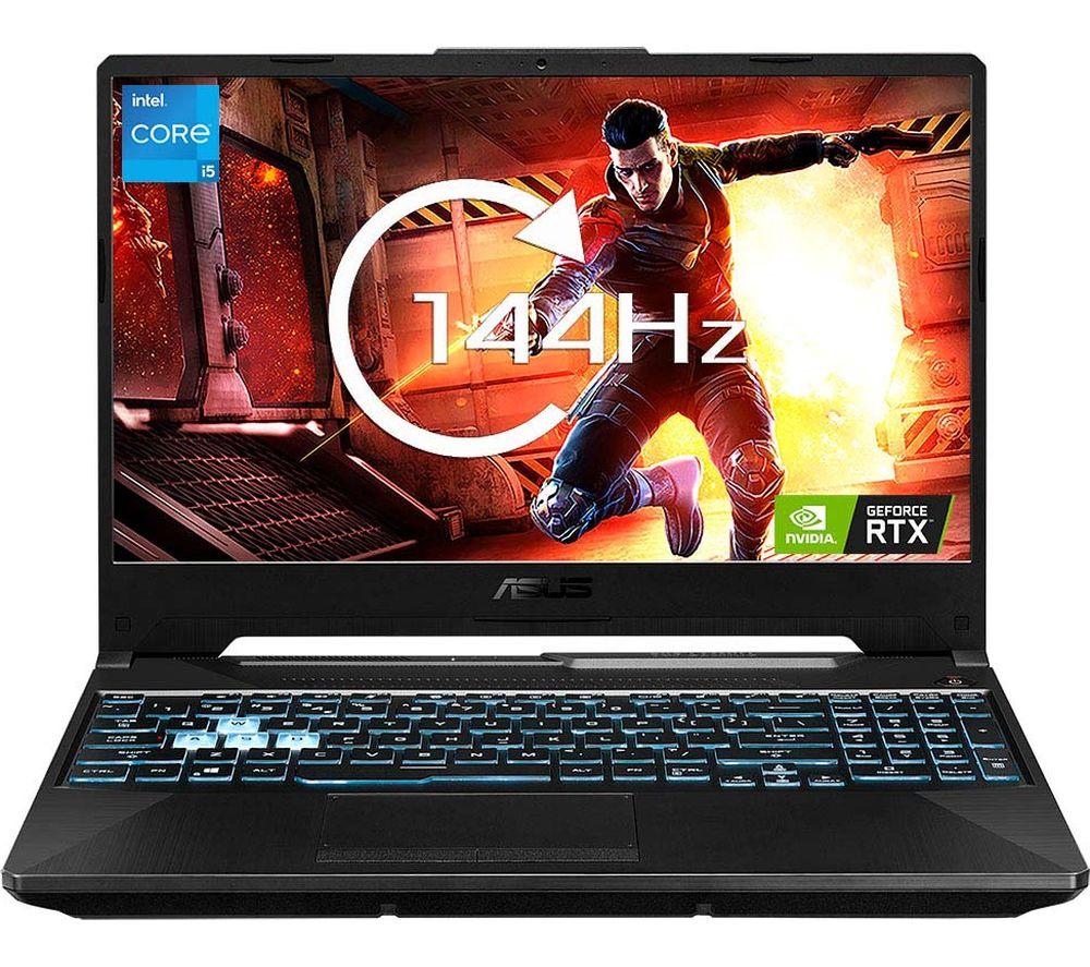 ASUS TUF F15 15.6inch Gaming Laptop - IntelCore i5  RTX 3050  512 GB SSD  Black